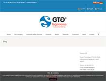 Tablet Screenshot of gtg.es